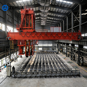 <span class=keywords><strong>Pont</strong></span> roulant à anode carbone haute technologie pour empilage, 5, 10, 15, 20 tonnes, pour usage intérieur et extérieur en usine de carbone - Product Image 3
