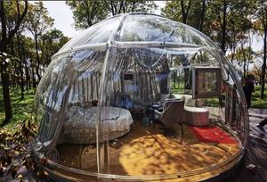 Nuovissimo Design 2022: Capsula Panoramica <span class=keywords><strong>a</strong></span> Cupola, Casa Modulare in Vetro per Esterni, Veranda Solare da Giardino, Container Moderno 20'/40' - Product Image 2