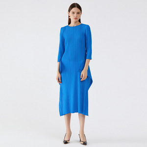 Vestido de cintura acampanada de doble cara informal de primavera 2025 para mujer, diseño coreano, estilo único de moda con volantes de Orquídea, nuevo aspecto dulce - Product Image 4