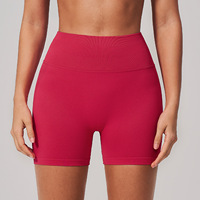 Leggings sans couture, nouveaux shorts de yoga taille haute et effet push-up, pantalons de sport pour le cyclisme, pantalons de fitness pour le Pilates en extérieur