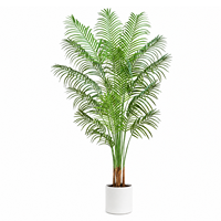 Plante artificielle palmier pour sol, près du canapé, style nordique, décoration intérieure, sans entretien, grande taille en pot, vente en gros