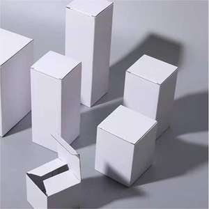 带有可定制徽标的小型瓦楞纸包装盒，适用于包装玻璃蜡烛罐。 - Product Image 4