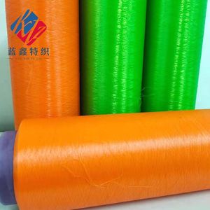 Tissu résistant aux coupures en fibre UHMWPE 15D haute résistance, orange, fine densité - Product Image 1