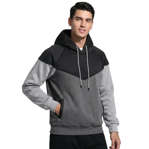 Custom Men's Hoodies with Quick Dry Feature Supports Own Logo Plain Thick Blank Pullover <b>Sweatshirt</b> Hoodies - Product Image 1