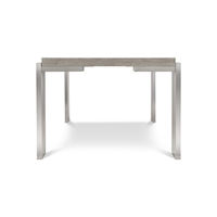 Table à manger miroir et table de chevet pour projets hôteliers haut de gamme