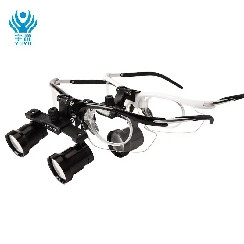 Hot Sale High Quality Medical Loupe Magnifier with LED Headlight 2.5X Dental Instruments