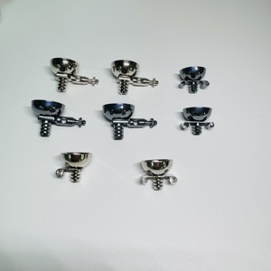 Elektroda Bola Monitor EKG Multifungsi Dewasa Nikel Perak Klorida Elektroplating Perangkat Keras Medis Baja Tahan Karat 1A 3A - Product Image 2