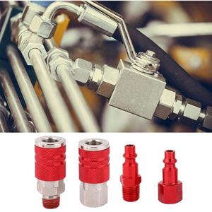 You Aluminum Quick Coupler 1/4 Npt 12 Piece Set Pneumatic Tool Accessories - Product Image 5