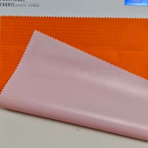 20D Nylon 66 <span class=keywords><strong>TPU</strong></span> nhiều lớp vải 0.3mm lưới, độ bền cao vật liệu chống mài mòn cho kỹ thuật inflatables - Product Image 4