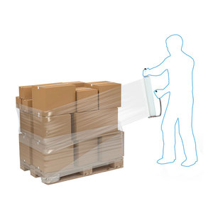 Cuộn màng co chất liệu PVC & PE trong suốt cao cấp, mềm dẻo, dễ bọc, rộng 500mm, giá rẻ, có thể kéo giãn bằng tay - Product Image 5