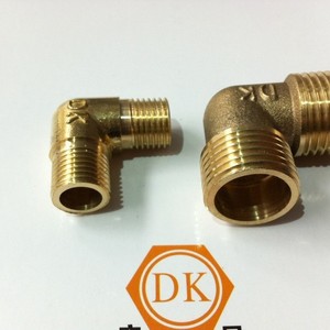 DK Copper Thread Elbow Connector Male Female Right Angle Adapter For Plumbing Fixtures - Product Image 4