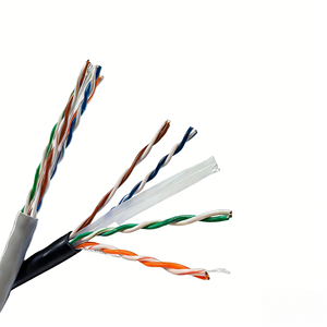 สายเคเบิลเครือข่ายทองแดง Cat5e 6 แกน ยาว 305 เมตร จากโรงงาน |   สายแลน FTP/SFTP 4 คู่ สำหรับใช้งานภายในและภายนอกอาคาร  หุ้มด้วย PVC  รองรับ Cat5/<span class=keywords><strong>Cat6</strong></span> - Product Image 2