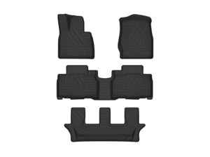 Tapis de sol de voiture toutes saisons en TPE pour Ford Explorer 7 places 2020-<span class=keywords><strong>2022</strong></span>, marché chinois, ensemble complet, 100% imperméables, faciles à nettoyer - Product Image 1