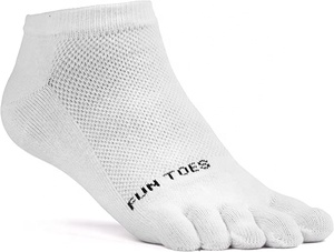 Tùy chỉnh bán buôn của nam giới Đen Mini Crew <span class=keywords><strong>Coolmax</strong></span> năm ngón tay injinjii Vớ ngón chân - Product Image 2