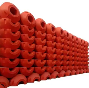 DN90-1200 mm kundenspezifisch hochdichtes Polyethylen-Float Hersteller Schaum gefüllt für UHMWPE-HDPE-Rohr und -Kabel