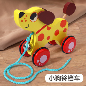 Juguetes Educativos de Madera para Niños al por Mayor, Juguete de Arrastre con Forma de Animal, Andador Montessori para Bebés, Juguetes de Aprendizaje Temprano para Niños Pequeños - Product Image 4
