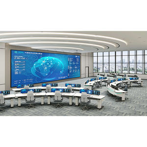 Sala de comando de <span class=keywords><strong>seguridad</strong></span> cibernética Consola de despacho DCS Consola de sala de monitoreo de <span class=keywords><strong>seguridad</strong></span> industrial - Product Image 3