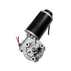Moteur à engrenages à vis sans fin professionnel DC 12V 24V 48V 180W 150W 100W 120W, couple élevé, faible vibration, OEM ODM pris en charge - Product Image 1