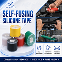 Ruban adhésif en silicone auto-amalgamant industriel, haute température, étanche, pour réparation électrique et marine