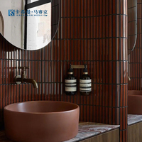 Kit de doigts Kat porcelaine émaillée céramique cuisine dosseret salle de bains sol mur carrelage mosaïque