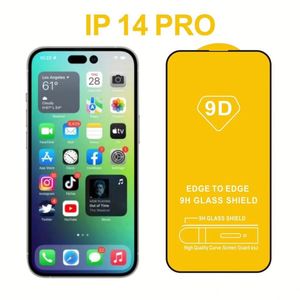 ฟิล์มกระจกนิรภัย 9d สีดำ ป้องกันการกระแทก สำหรับโทรศัพท์มือถือรุ่น 13 14 15 16 Pro Max - Product Image 2