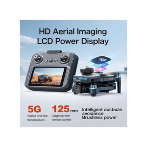 Screen <b>Drone</b> <b>4k</b> HD Obstacle Avoidance Aerial Photography Quadcopter Brushless Motor Remote Control Aircraft <b>Drone</b> - Product Image 5