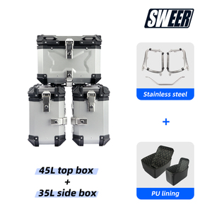 Accessoires de moto modifiés Support de boîte latérale pour <span class=keywords><strong>Kawasaki</strong></span> <span class=keywords><strong>Versys</strong></span> <span class=keywords><strong>X300</strong></span> Accessoires - Product Image 3