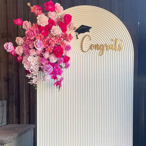 Luxe Bruiloft Decoraties Decoraties Feest Rimpel Achtergrondpanelen - Product Image 3