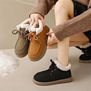 YL-1712 Vente en gros Bottes d'hiver chaudes en fourrure pour femmes de haute qualité pour l'intérieur - Product Image 6