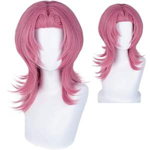 Película Skpop Cosplay <span class=keywords><strong>Rumi</strong></span> Mira Zoey Peluca de pelo sintético colorido resistente al calor americano Cosplay pelucas de pelo de fibra de alta temperatura - Product Image 6
