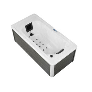 อ่างน้ำร้อนกลางแจ้งแบบโมเดิร์น1คนพร้อมตัวเครื่องอะคริลิก30ตัวเครื่องนวดสปาสุดหรูสำหรับใช้ในวิลล่า - Product Image 2