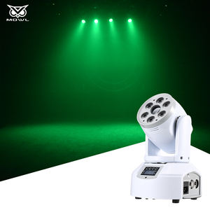 Mini Cabeza Móvil de Luz LED Wash DMX512 Gemini para Discotecas, Bares, DJ, KTV - Product Image 5
