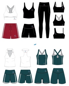 High Quality Yoga 4 Piece Seamless Set for Women Fitness Sports Bra Yoga Wear Slim Fit Breathable Workout Gym Seamless Set