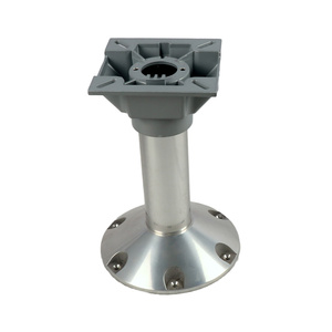 Base de siège de <span class=keywords><strong>bateau</strong></span> marin en aluminium réglable en hauteur avec pivotants - Product Image 5