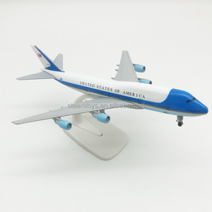 1/400 aviación 16CM y 20CM modelo de avión con soporte el <span class=keywords><strong>Air</strong></span> <span class=keywords><strong>Force</strong></span> <span class=keywords><strong>One</strong></span> B747 Metal Crafts Display modelo de avión aceptar OEM - Product Image 3