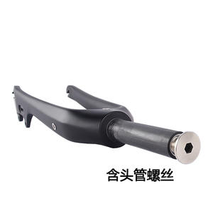 Fourche avant de vélo pliable en fibre de carbone, 20 pouces, frein à disque, pièce de vélo de route légère - Product Image 4