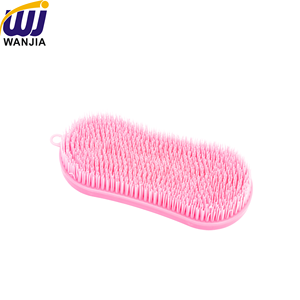 WAN JIA cavallo pennello magico in setole morbide toelettatura in plastica spazzola per la cura del cavallo durevole spazzola per la pulizia stabile - Product Image 2