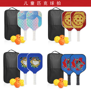 Raqueta de Pickleball para Niños, Fibra de Vidrio, Forma Estándar, Entretenimiento, con Bolsa de Transporte - Product Image 5
