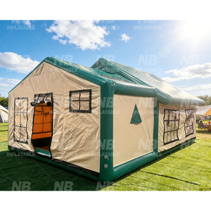 <b>Inflatable</b> Air Camping <b>House</b> Tent for Outdoor Quick Open Family Use Desert Glamping <b>Inflatable</b> Camp Tent <b>Inflatable</b> Tent Inflata - Product Image 2