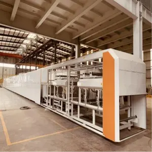 ماكينة جديدة لإعداد بلاط الطوب الخارجي للجدران لعام 2024، خط إنتاج بلاط السيراميك الناعم المرن للاستخدام الداخلي من MCM