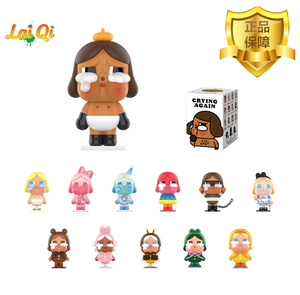 Figurines d'action PopMart Crybaby Crying Again Series en PVC, échelle 1/6, boîtes mystère, designs aléatoires, emballage d'origine - Product Image 1
