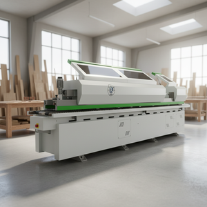 Machine de chantournage automatique pour le pré-fraisage et le arrondissement des coins des panneaux de contreplaqué mélaminé PVC, pour meubles et portes en bois - Product Image 4