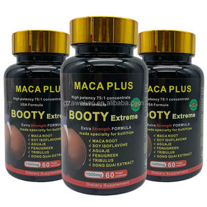 Complément alimentaire Ultimate Black Maca pour femmes adultes, capsules de 500 mg, pour améliorer la beauté et les fesses - Product Image 5