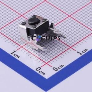 TS-1093C-A1B3-D1 Tactile Switch Switch Single Pole Single Throw Round Button 2.5N 6mm - Product Image 1