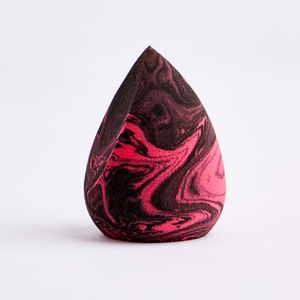 高级可定制大理石设计弹性美容海绵鸡蛋光滑化妆应用无缝混合化妆粉扑 - Product Image 4