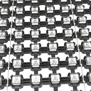 Écran LED en maille extérieur pour la publicité P40 P55 P100 Écran LED flexible imperméable Rideau d'affichage en filet Écran pixel - Product Image 4