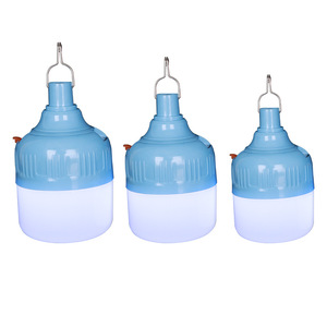 หลอดไฟ LED อัจฉริยะ Leishe แบบชาร์จไฟได้ 220V พร้อมแบตเตอรี่ในตัว สำหรับใช้ในบ้าน ตั้งแคมป์ และไฟฉุกเฉิน - Product Image 4