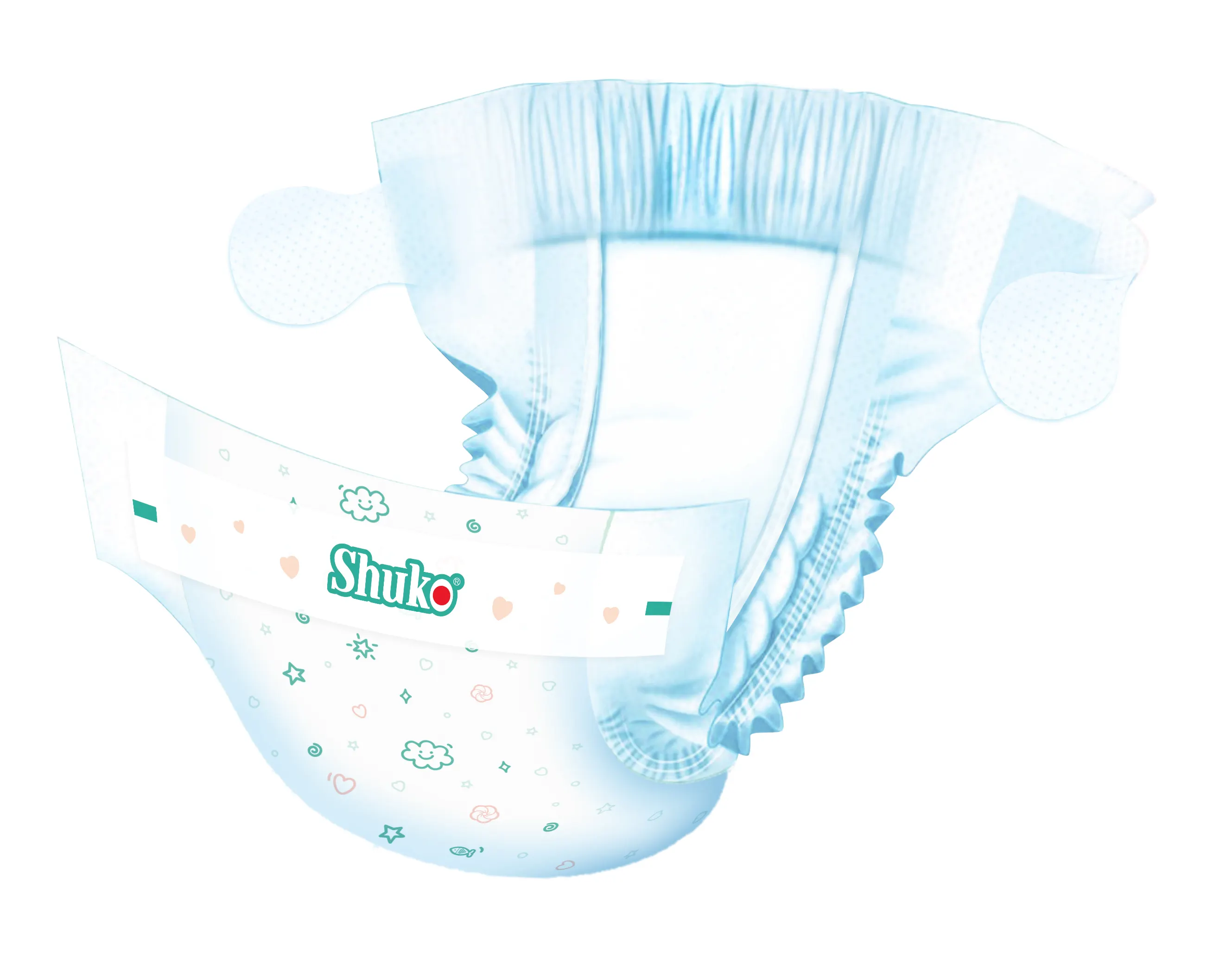 Custom Premature Newborn Plastic Ventilated Disposable Baby Wholesale Diaper