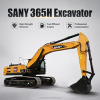 Excavadora SANY 365H Usada, 36 Toneladas, Motor Cummins, Hidráulica Kawasaki, Cucharón de 1.6m³, Maquinaria 2020 para Inspección con Video Reportado