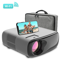 Transjee 2026 Nouveau projecteur intelligent A70 Quad Core Android 9 5G WIFI LED Full HD 1080P Mini Home Cinéma 3D Ready Haut-parleurs intégrés